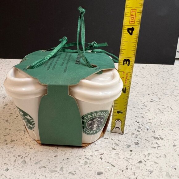 STARBUCKS 2016 Through the Years Ceramic 2.5 ornaments |1971,1987, 1992, 2011 - Picture 7 of 15